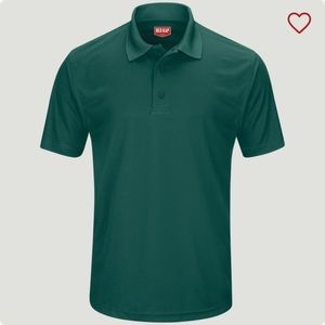 Red Kap Performance Knit Pocketless Polo